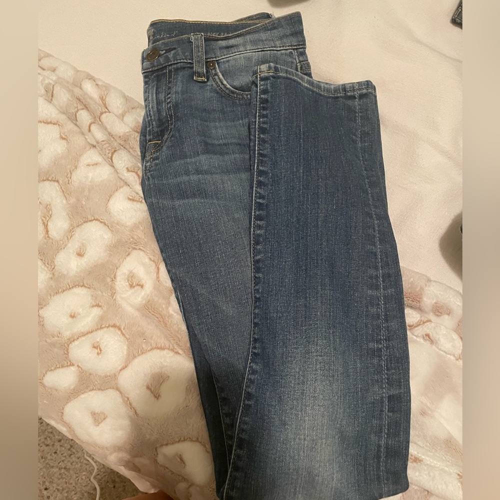 Size 25 for all mankind skinny jeans